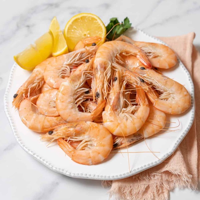 Fresh shrimp